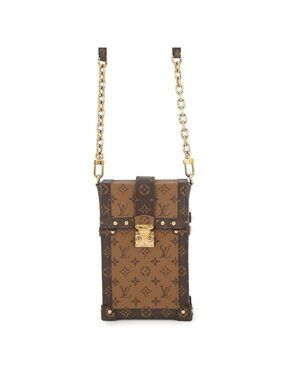 Louis Vuitton Shoulder Bag Monogram Reverse Pochette Trunk Vertical